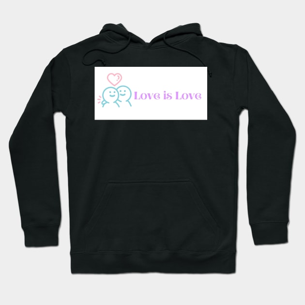 Love is Love Hoodie by GemmasGems